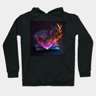 Reading is Magic - Dragon Fantasy Hoodie